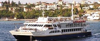 Cruise-ship in Aegina - One-day cruise to 3 Greek islands